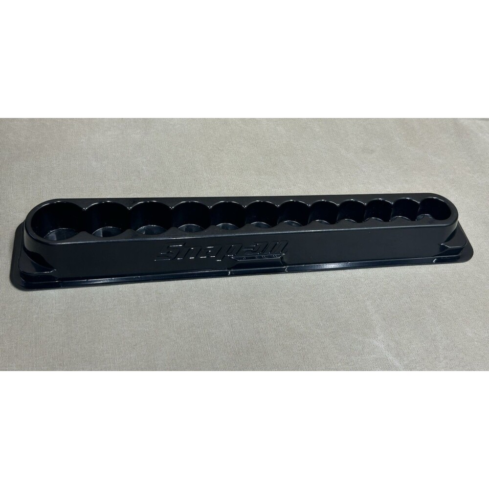 Snap On Tools Magnetic Socket Tray Organizer 3/8" Drive 12 Hole Black PAKTY241